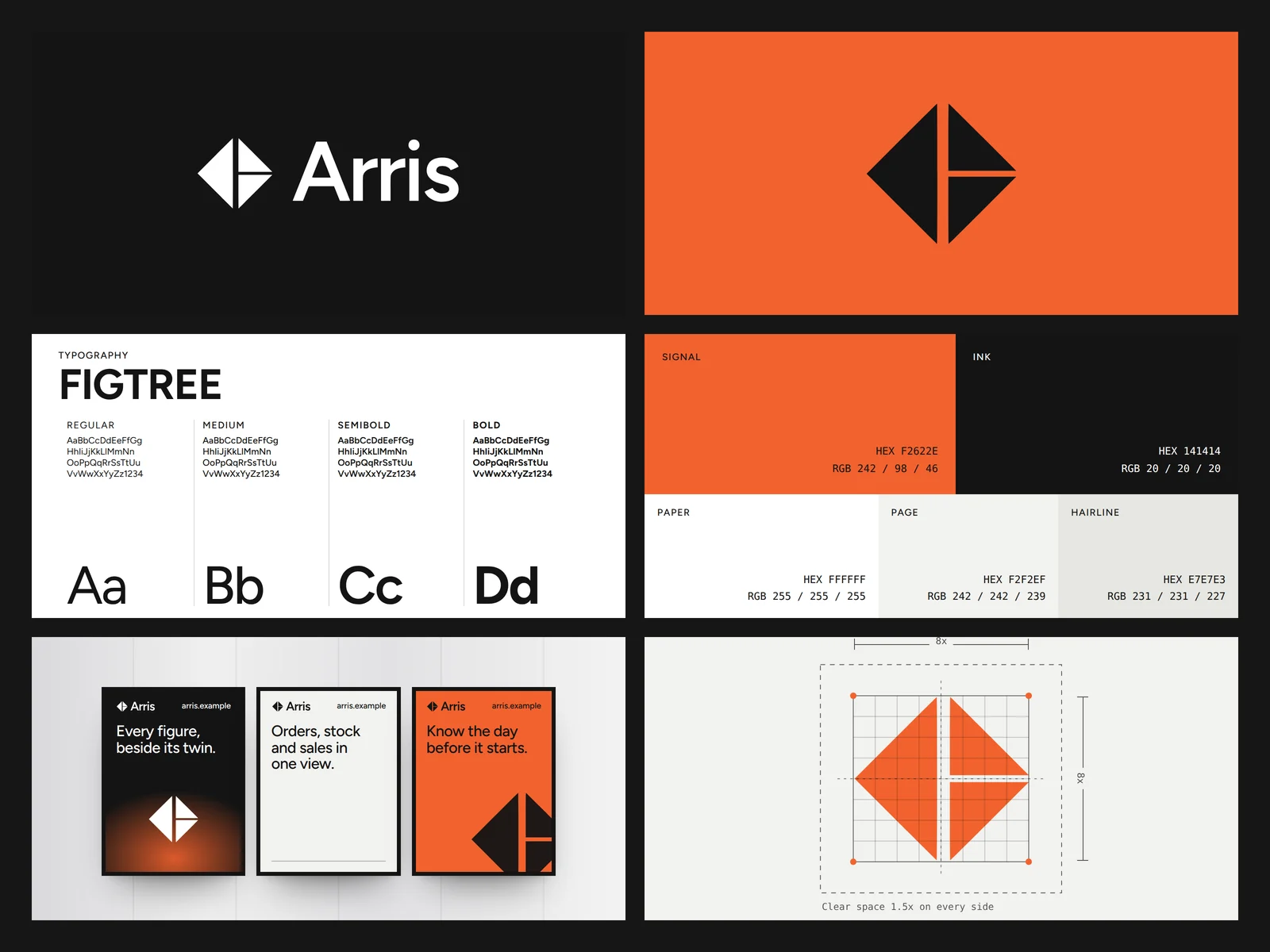 Brand guidelines, Arris