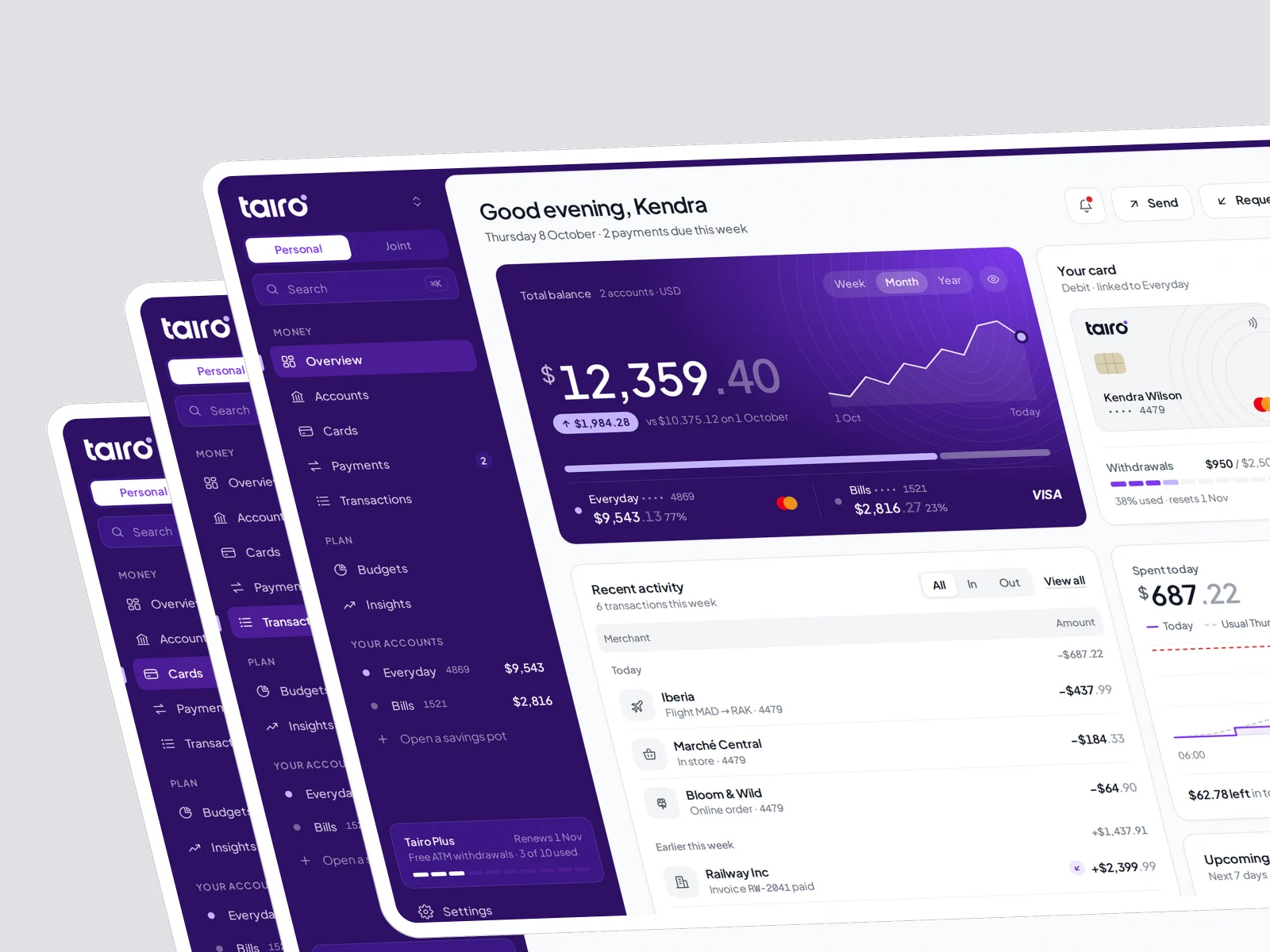 UI Depth, Tairo