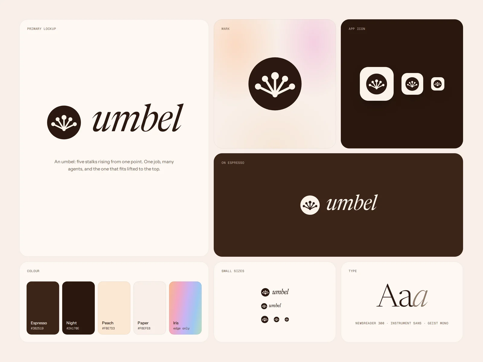 Brand & logo mark, Umbel