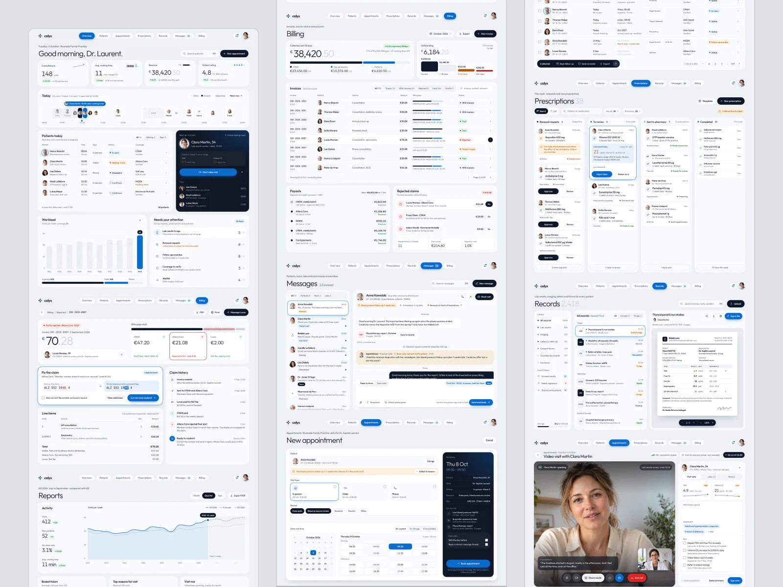UI depth, Calyx