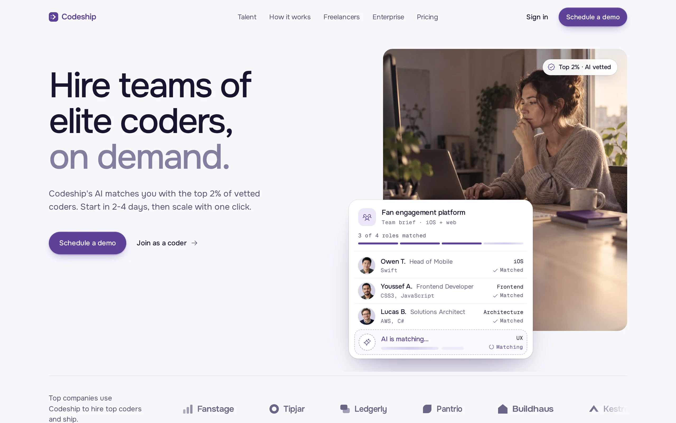 Preview of Codeship