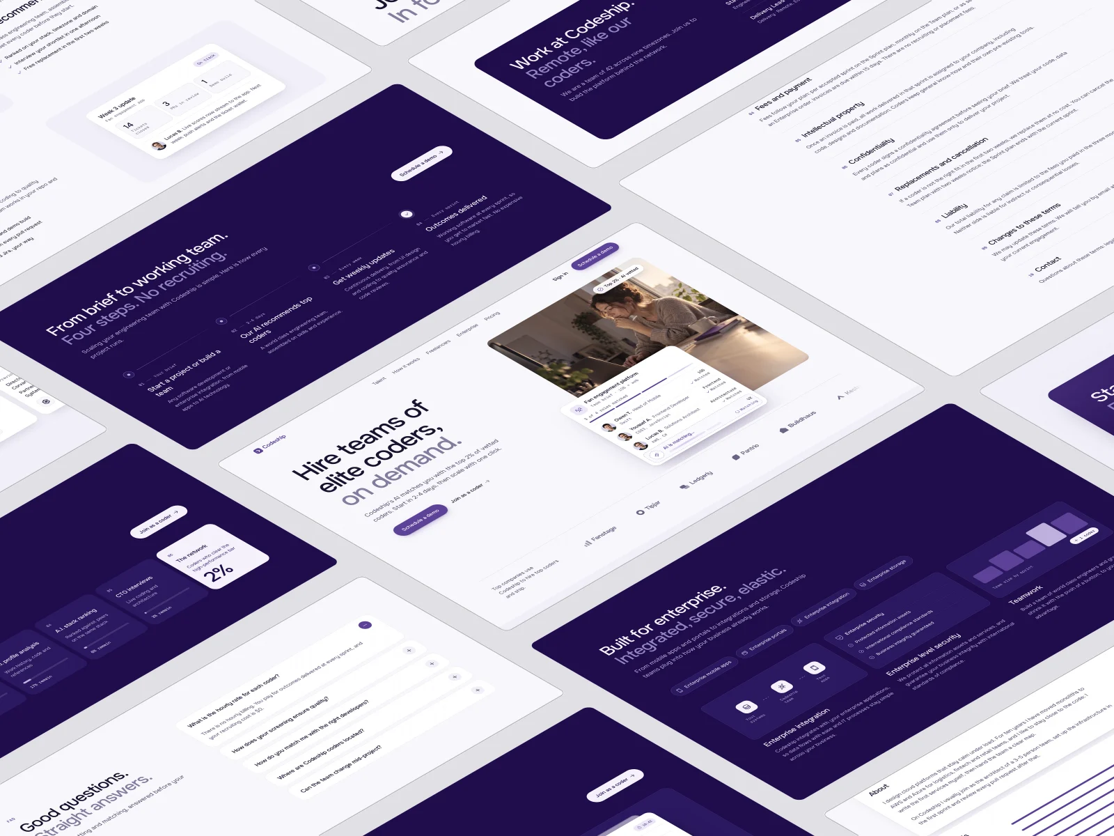 Sections overview, Codeship
