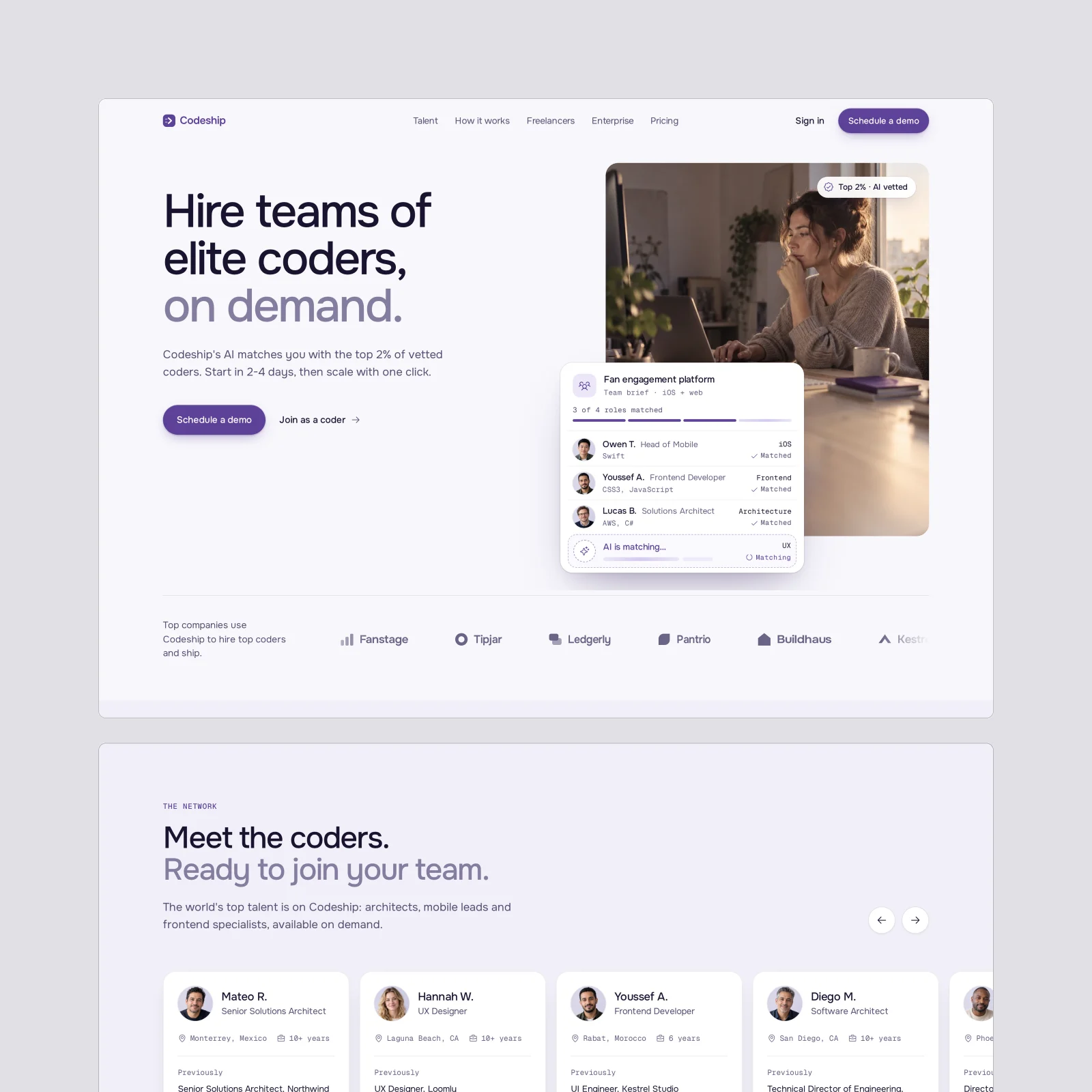 Preview of Codeship