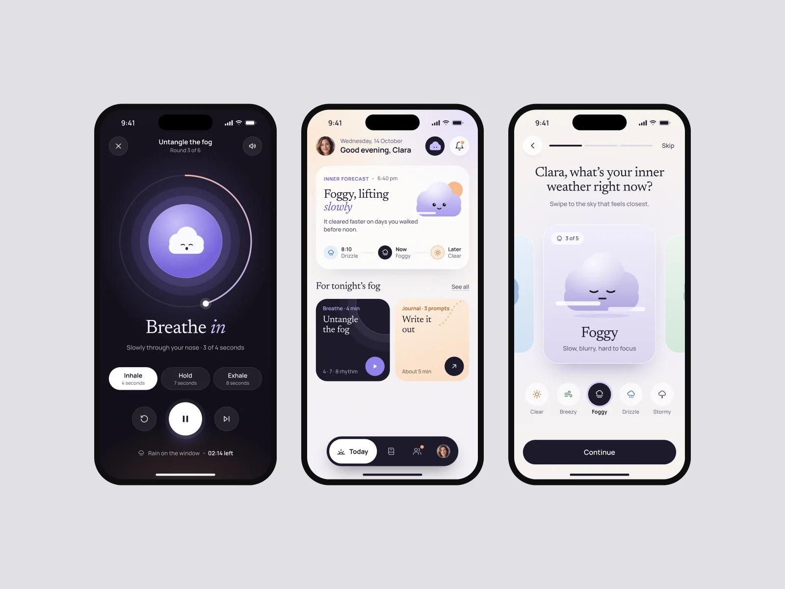Check in screens