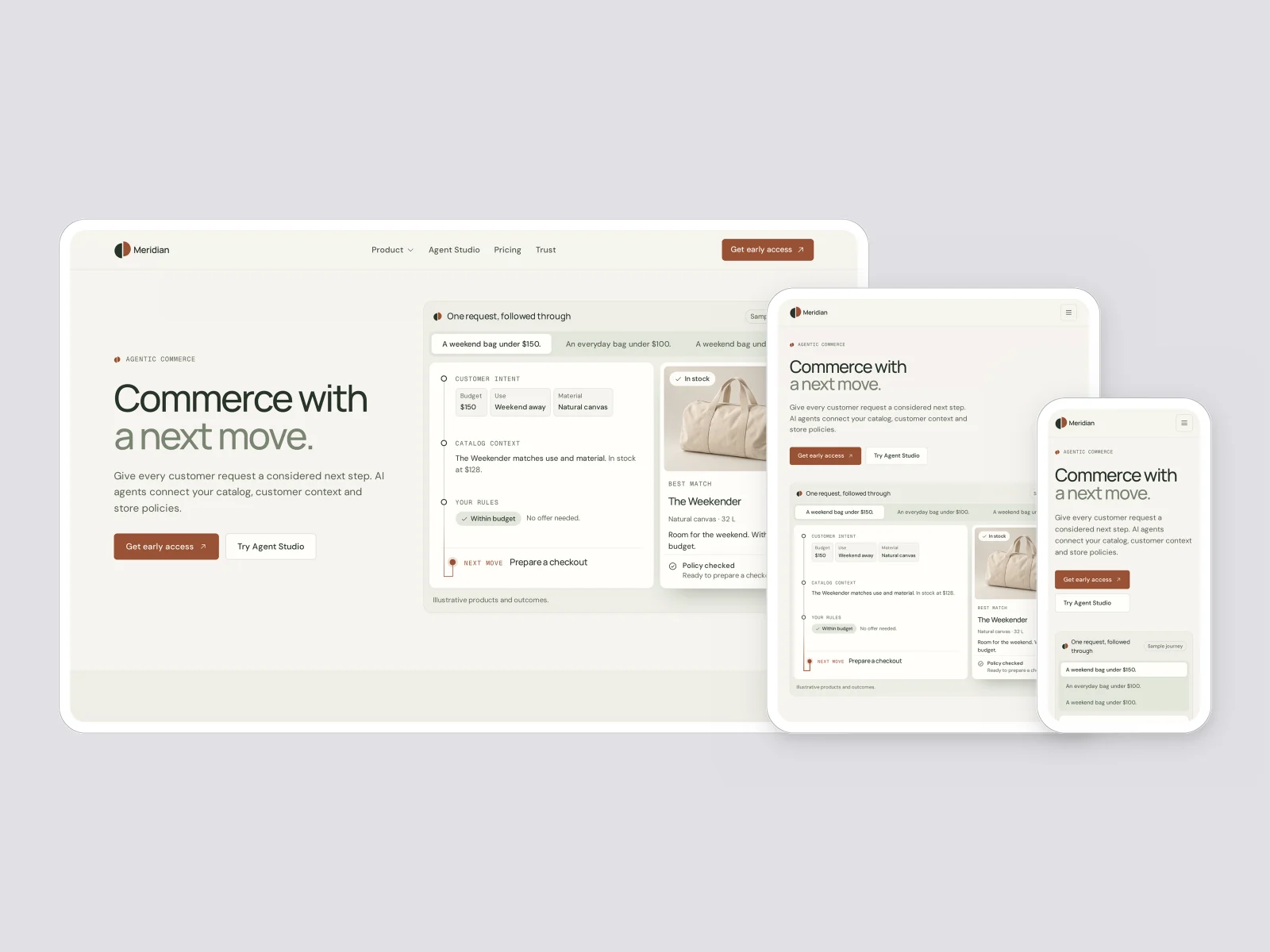 Responsive design, Meridian